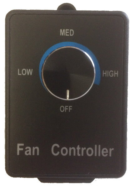 Variable fan speed controller 120V 5 amps 550 watts dial